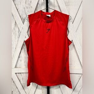 Gymshark Bold Red Athletic Top